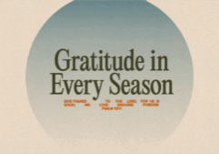 Gratitude in Every Season